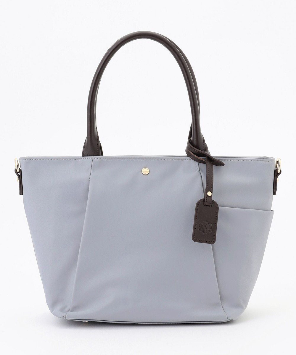 【ジェイ プレス/J.PRESS】の【WEB限定】2wayナイロン Midium トート バッグ インテリア・キッズ・メンズ・レディースファッション・服の通販 founy(ファニー) 　ファッション　Fashion　レディースファッション　Fashion for Women　バッグ　Bags　軽量　Lightweight, Ultra Light　シンプル　Simple, Minimal　スタイリッシュ　Stylish, Fashionable　スタンダード　Standard, Basic　財布　Wallet, Purse　チャーム　Charm, Pendant　トートバッグ　Tote Bag, Large Shoulder Bag　定番　Standard, Basic Item　ポケット　Pocket, Pocket Detail　ポシェット　Pochette, Mini Bag　エレガント 上品　Elegant　ライトグレー系|ID: prp329100004534433 ipo3291000000034780990