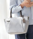 【ジェイ プレス/J.PRESS】の【WEB限定】2wayナイロン Midium トート バッグ ライトグレー系|ID: prp329100004534433 ipo3291000000036165533