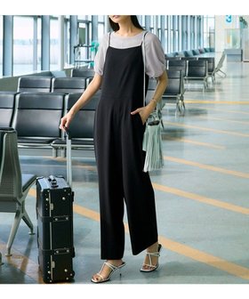 【23区/NIJYUSANKU】の【一部店舗限定/吸水速乾/UVカット/接触冷感/洗える】ストレッチジョーゼット オールインワン 人気、トレンドファッション・服の通販 founy(ファニー) ファッション Fashion レディースファッション Ladies' Fashion Online ワンピース Dress オールインワン ワンピース All In One Dress サロペット Salopette インナー Inner エレガント 上品 Elegant 春 Spring 洗える Washable カットソー Cut And Sew ギャザー Gather 吸水 Water Absorption サロペット Overalls ジャケット Jacket ジョーゼット Georgette ストレッチ Stretch セットアップ Set Up 定番 Standard ベーシック Basic ラップ Wrap レギュラー Regular S/S・春夏 Ss・Spring/Summer おすすめ Recommend 夏 Summer 2025年 2025 2025春夏・S/S Ss,Spring/Summer,2025 |ID:prp329100004534448