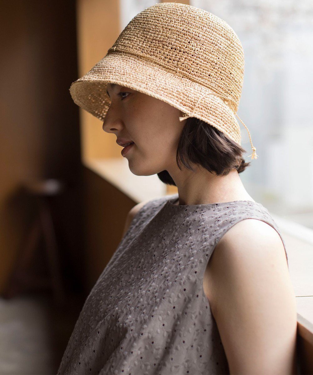 【組曲/KUMIKYOKU】のラフィアハット 人気、トレンドファッション・服の通販 founy(ファニー) 　ファッション　Fashion　レディースファッション　Fashion for Women　キャップ&ハット　Hats & Caps　プレート　Plate, Dish　メタル　Metal, Metal Parts　ラフィア　Raffia, Natural Straw　リボン　Ribbon, Bow　帽子　Hat, Headwear　 other-1|ID: prp329100004534451 ipo3291000000032572335
