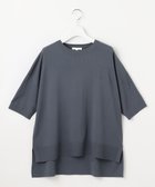 【自由区/JIYU-KU】の【接触冷感・UVカット】クレープストレッチプルオーバー ニットⅡ [新色]ブルー|ID: prp329100004534478 ipo3291000000032046505