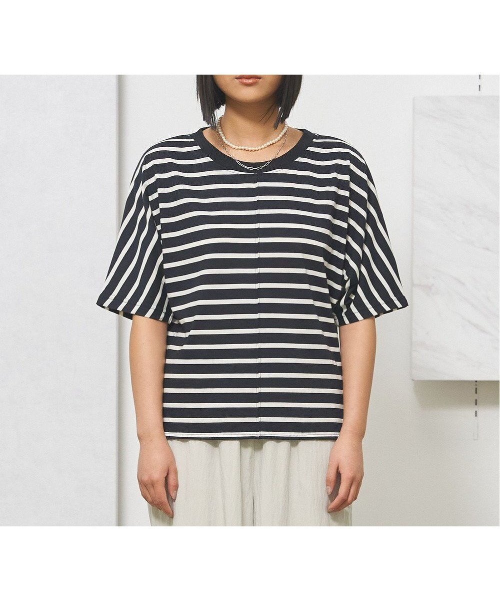 【ジェイプレスヨークストリート/J.PRESS YORK STREET】の【WOMEN】ボーダードルマン Tシャツ 人気、トレンドファッション・服の通販 founy(ファニー) 　ファッション　Fashion　レディースファッション　Ladies' Fashion Online　トップス・カットソー　Tops/Tshirt　シャツ/ブラウス　Shirts/Blouses　ロング / Tシャツ　T-Shirts　カットソー　Cut and Sewn　アクセサリー　Accessories　春　Spring　カットソー　Cut And Sew　シンプル　Simple　デニム　Denim　ネックレス　Necklace　バランス　Balance　バングル　Bangle　ベーシック　Basic　ボトム　Bottom　リラックス　Relax　ワイド　Wide　S/S・春夏　Ss・Spring/Summer　夏　Summer　エレガント 上品　Elegant　 other-1|ID: prp329100004534486 ipo3291000000032584658
