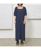 【ジェイプレスヨークストリート/J.PRESS YORK STREET】の【WOMEN】コットンワッシャーリラックス ワンピース ネイビー系|ID: prp329100004534488 ipo3291000000033380595