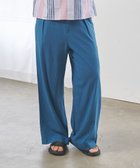 【ジェイプレスヨークストリート/J.PRESS YORK STREET】の【WOMEN】コットンワッシャータックワイド パンツ ピーコックグリーン系|ID: prp329100004534491 ipo3291000000032647492