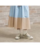 【ジェイプレスヨークストリート/J.PRESS YORK STREET】の【WOMEN】バイカラーギャザー スカート サックスブルー系1|ID: prp329100004534496 ipo3291000000032730435