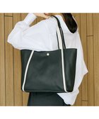 【トプカピ/TOPKAPI】の【TREASURE TOPKAPI】ソフトシュリンク テープハンドル A4 トート バッグ ブラック|ID: prp329100004534517 ipo3291000000032046654