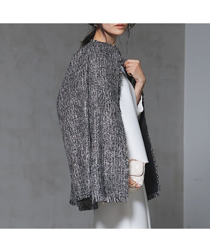 【アイシービー/iCB】のスパングルツイード ノーカラーコート インテリア・キッズ・メンズ・レディースファッション・服の通販 founy(ファニー) https://founy.com/ ファッション Fashion レディースファッション WOMEN アウター Coat Outerwear コート Coats ジャケット Jackets シンプル Simple ジャケット Jacket スパンコール Sequins ツイード Tweed トレンド Trend ボトム Bottom ミドル Middle A/W・秋冬 Aw・Autumn/Winter・Fw・Fall-Winter おすすめ Recommend 2024年 2024 エレガント 上品 Elegant セレモニー Ceremony 2024-2025秋冬・A/W Aw/Autumn/Winter/Fw/Fall/2024-2025 |ID: prp329100004535144 ipo3291000000032049826