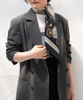 【マルカオリジナル/Marca originals】の【伝統横濱スカーフ】馬車行列 大判 シルクツイル スカーフ 人気、トレンドファッション・服の通販 founy(ファニー) ファッション Fashion レディースファッション Fashion for Women アクセサリー Fashion Accessories 春 Spring 秋 Autumn クラシカル Classical, Vintage-Inspired シルク Silk, 100% Silk シンプル Simple, Minimal スカーフ Scarf, Neckwear ストール Stole, Wrap ドレープ Drape, Draping Fabric ハンカチ Handkerchief, Hanky バンダナ Bandana, Head Scarf プリント Print, Printed Pattern S/S・春夏 SS, Spring/Summer, Warm Season 夏 Summer |ID:prp329100004535153