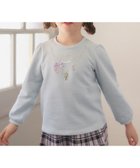 【エニファム/any FAM / KIDS】の【らくっトレーナー】裏毛 ネックレス トレーナー サックスブルー|ID: prp329100004535161 ipo3291000000032717903