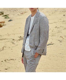 【ジョセフ アブード/JOSEPH ABBOUD / MEN】の清涼感【弱撥水/イージーケア/軽量/ストレッチ】クールピケ ジャケット 人気、トレンドファッション・服の通販 founy(ファニー) ファッション Fashion メンズファッション MEN アウター Coats Outerwear/Men テーラードジャケット Tailored Jackets ウォッシャブル Washable 春 Spring 吸水 Water Absorption 軽量 Lightweight シンプル Simple ジャケット Jacket スタイリッシュ Stylish ストレッチ Stretch スマート Smart スラックス Slacks セットアップ Set Up テーラード Tailored デニム Denim プリント Print ポケット Pocket ミックス Mix リラックス Relax S/S・春夏 Ss・Spring/Summer おすすめ Recommend 夏 Summer エレガント 上品 Elegant ビジネス 仕事 通勤 Business |ID:prp329100004535168