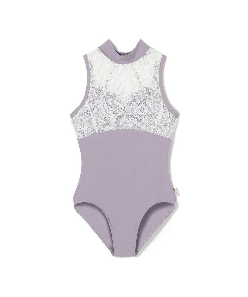 【チャコット/Chacott / KIDS】の【Nela ライン】ジュニア ハイネックレオタード インテリア・キッズ・メンズ・レディースファッション・服の通販 founy(ファニー) 　ファッション　Fashion　キッズファッション　KIDS Children’s Clothing　カッティング　Cutting　コレクション　Collection　ハイネック　High Neck　ファブリック　Fabric　エレガント 上品　Elegant　春　Spring　モーブ|ID: prp329100004535170 ipo3291000000032662441