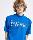 【ピーダブリュサーキュラス/PW CIRCULUS / MEN】の【UVカット / 吸水速乾 / 伸縮性抜群】【MEN】メッシュポケットモック ブルー系|ID: prp329100004535182 ipo3291000000032050007
