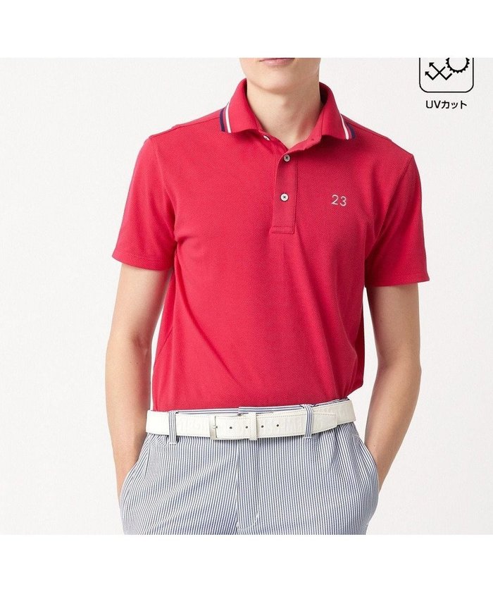 【23区 ゴルフ/23区GOLF / MEN】の【MEN】【吸水速乾/UVカット】ベーシック ポロシャツ インテリア・キッズ・メンズ・レディースファッション・服の通販 founy(ファニー) https://founy.com/ ファッション Fashion メンズファッション Fashion for Men トップス・カットソー Cut & Sew Tops メンズシャツ Shirts ポロシャツ / きれいめカジュアルスタイル Polo Shirts 春 Spring 吸水 Absorbent, Quick-Dry スポーティ Sporty, Casual Athletic 定番 Standard, Basic Item ベーシック Basic, Essential ボトム Bottoms, Lower Wear ポケット Pocket, Pocket Detail ポロシャツ Polo Shirt, Collared Tee 無地 Plain, Solid Color S/S・春夏 SS, Spring/Summer, Warm Season おすすめ Recommended / Our Picks 夏 Summer 旅行 Travel エレガント 上品 Elegant ゴルフ Golf ビジネス 仕事 通勤 Business / Work / Commuting |ID: prp329100004535192 ipo3291000000032634828