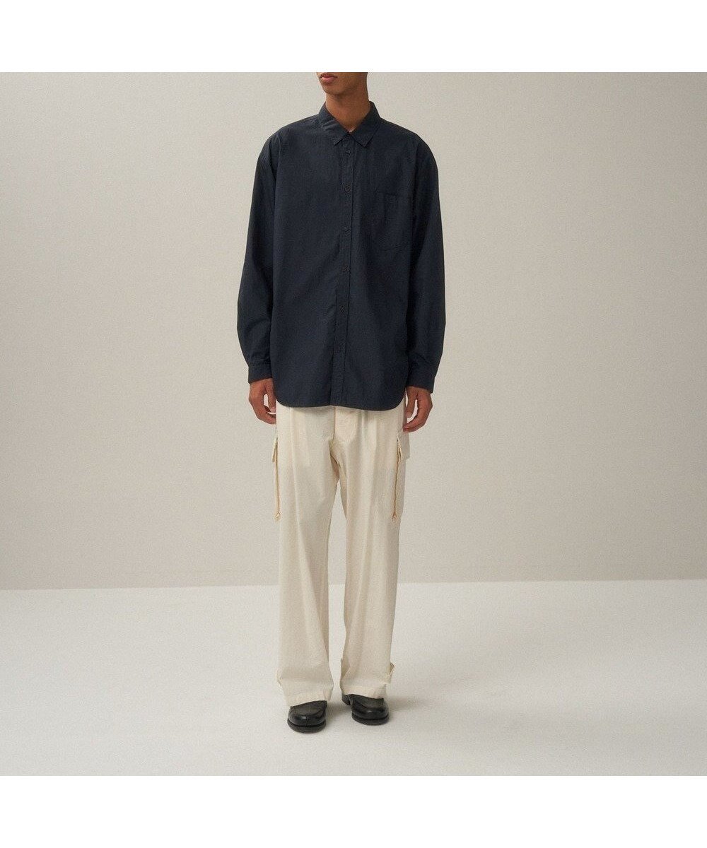 【エイトン/ATON】のSUVIN BROAD ウォッシュドシャツ - UNISEX インテリア・キッズ・メンズ・レディースファッション・服の通販 founy(ファニー) 　ファッション　Fashion　レディースファッション　WOMEN　トップス・カットソー　Tops/Tshirt　シャツ/ブラウス　Shirts/Blouses　ユニセックス　Unisex　インド　India　スタンダード　Standard　タンブラー　Tumbler　ドレス　Dress　ブロード　Broad　リラックス　Relax　夏　Summer　S/S・春夏　Ss・Spring/Summer　A/W・秋冬　Aw・Autumn/Winter・Fw・Fall-Winter　NAVY|ID: prp329100004535198 ipo3291000000032050095