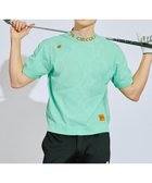 【ピーダブリュサーキュラス/PW CIRCULUS / MEN】の【手洗い可能】【MEN】アニマルドットニットモック ゴルフ ピーコックグリーン系|ID: prp329100004535200 ipo3291000000034322133