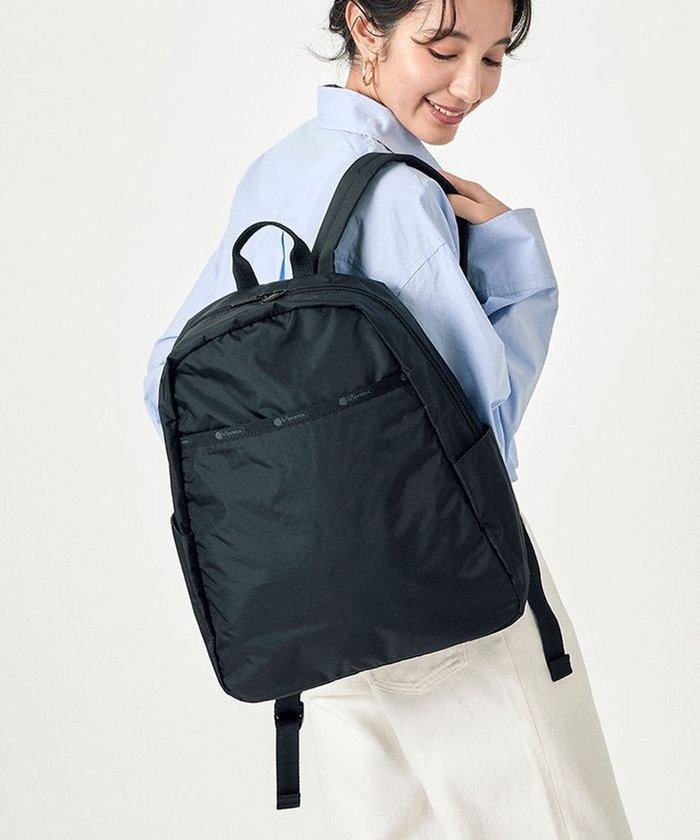 【レスポートサック/LeSportsac】のDAILY BACKPACK/リサイクルドブラックJP インテリア・キッズ・メンズ・レディースファッション・服の通販 founy(ファニー) https://founy.com/ ファッション Fashion レディースファッション Fashion for Women バッグ Bags アウトドア Outdoor Clothing 軽量 Lightweight, Ultra Light シンプル Simple, Minimal トラベル Travel, Travel Gear 人気 Popular, Best Seller プリント Print, Printed Pattern ポケット Pocket, Pocket Detail 無地 Plain, Solid Color リュック Backpack, Rucksack おすすめ Recommended / Our Picks 旅行 Travel ビジネス 仕事 通勤 Business / Work / Commuting |ID: prp329100004535202 ipo3291000000034315953