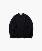 【エイトン/ATON】のWOOL WASHI クルーネックセーター - UNISEX BLACK|ID: prp329100004535203 ipo3291000000033044340