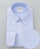 【五大陸/gotairiku / MEN】の春夏向け【形態安定】SUMMERPREMIUMPLEATS_ボタンダウンカラー 長袖ドレスシャツ(25年春夏モデル) サックスブルー系|ID: prp329100004535205 ipo3291000000032574490