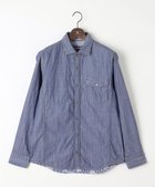 【ジョセフ アブード/JOSEPH ABBOUD / MEN】の【2WAY】リバーシブル シャツ 人気、トレンドファッション・服の通販 founy(ファニー) ファッション Fashion メンズファッション MEN トップス・カットソー Tops/Tshirt/Men シャツ Shirts シャンブレー Chambray ストライプ Stripe ドット Dot パターン Pattern リバーシブル Reversible ワイヤー Wire 夏 Summer 定番 Standard 春 Spring S/S・春夏 Ss・Spring/Summer 無地 Plain Color thumbnail サックスブルー系|ID: prp329100004535206 ipo3291000000032125810