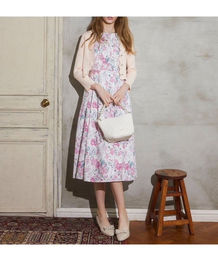 【トッカ/TOCCA】の【洗える】BOUQUET OF PINK ドレス インテリア・キッズ・メンズ・レディースファッション・服の通販 founy(ファニー) https://founy.com/ ファッション Fashion レディースファッション Ladies' Fashion Online ワンピース Dress ドレス Party Dresses ドレス Dress 夏 Summer S/S・春夏 Ss・Spring/Summer 洗える Washable A/W・秋冬 Aw・Autumn/Winter・Fw・Fall-Winter |ID: prp329100004535239 ipo3291000000032662766
