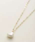 【ヨア/yoaa】の18金 ハートアコヤパールネックレス 18金|ID: prp329100004535244 ipo3291000000032050403
