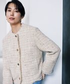 【自由区/JIYU-KU】の【カタログ掲載】GIOLICAファンシーツイード ジャケット ベージュ|ID: prp329100004535245 ipo3291000000032050405