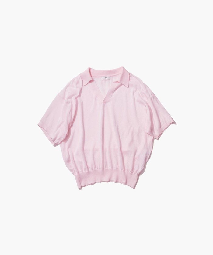 【エイトン/ATON】のCOMPACT COTTON スキッパーポロセーター インテリア・キッズ・メンズ・レディースファッション・服の通販 founy(ファニー) https://founy.com/ ファッション Fashion レディースファッション WOMEN トップス・カットソー Tops/Tshirt ニット Knit Tops シルク Silk ジャージー Jersey セーター Sweater ボトム Bottom ラグジュアリー Luxury リネン Linen リラックス Relax ワイド Wide 夏 Summer 春 Spring S/S・春夏 Ss・Spring/Summer |ID: prp329100004535253 ipo3291000000032050477
