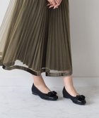 【ブリジット バーキン/Bridget Birkin】の【Bridget Birkin walk】リボンウォーキングパンプス 人気、トレンドファッション・服の通販 founy(ファニー) ファッション Fashion レディースファッション WOMEN エナメル Enamel ツイード Tweed フィット Fit リボン Ribbon エレガント 上品 Elegant thumbnail ブラック雑材|ID: prp329100004535267 ipo3291000000032132917