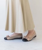 【ブリジット バーキン/Bridget Birkin】の【Bridget Birkin walk】リボンウォーキングパンプス 人気、トレンドファッション・服の通販 founy(ファニー) ファッション Fashion レディースファッション WOMEN エナメル Enamel ツイード Tweed フィット Fit リボン Ribbon エレガント 上品 Elegant thumbnail ベージュコンビ|ID: prp329100004535267 ipo3291000000032132919