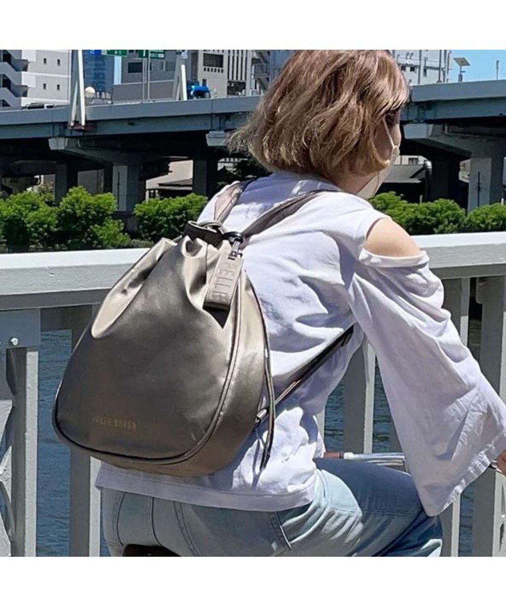 【ペレボルサ/PELLE BORSA】の2WAYショルダーリュック Cheers チアーズ 4680 インテリア・キッズ・メンズ・レディースファッション・服の通販 founy(ファニー) 　ファッション　Fashion　レディースファッション　Fashion for Women　バッグ　Bags　巾着　Drawstring Bag, Kinchaku　抗菌　Antibacterial, Bacteria-Resistant　ショルダー　Shoulder, Shoulder Strap　スマホ　Smartphone, Mobile Device　財布　Wallet, Purse　ドローコード　Drawcord, Drawstring Cord　ポケット　Pocket, Pocket Detail　リュック　Backpack, Rucksack　エレガント 上品　Elegant　トープ|ID: prp329100004535269 ipo3291000000032770760