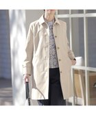 【ジェイ プレス/J.PRESS】の【撥水・WEB限定カラーあり】コットンポリエステル ツイル ロング コート グレージュ系|ID: prp329100004535271 ipo3291000000033590919