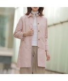 【ジェイ プレス/J.PRESS】の【撥水・WEB限定カラーあり】コットンポリエステル ツイル ロング コート 【WEB限定】ピンク系|ID: prp329100004535271 ipo3291000000033590921