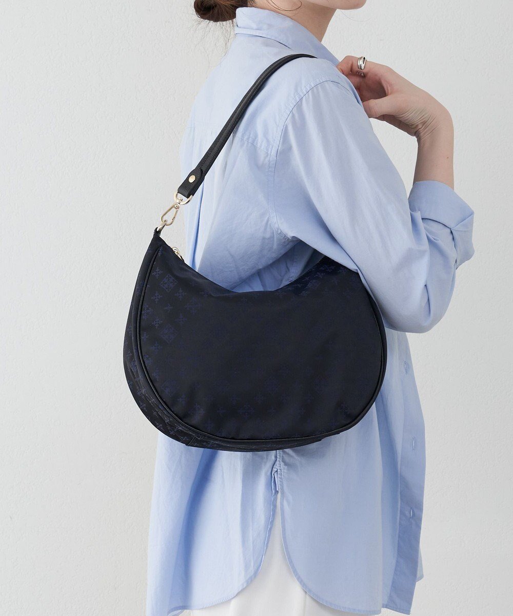 【ラシット/russet】の2WAYショルダーバッグ【ナイロンジャガード】(CE-1446) インテリア・キッズ・メンズ・レディースファッション・服の通販 founy(ファニー) 　ファッション　Fashion　レディースファッション　Ladies' Fashion Online　傘　Umbrella　ショルダー　Shoulder　シンプル　Simple　スタイリッシュ　Stylish　財布　Wallet　バランス　Balance　パイピング　Piping　フィット　Fit　ベーシック　Basic　ポケット　Pocket　再入荷　Restock/Back In Stock/Re Arrival　NEW・新作・新着・新入荷　New Arrivals　おすすめ　Recommend　日本製　Made In Japan　2024年　2024　2024-2025秋冬・A/W　Aw/Autumn/Winter/Fw/Fall/2024-2025　Black/Navy|ID: prp329100004535277 ipo3291000000032476274