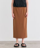 【ベイジ,/BEIGE,】の【洗える】ALTHEA / ダンボールジャージーハイウエストIラインスカート Brown|ID: prp329100004535281 ipo3291000000033552007