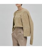 【ベイジ,/BEIGE,】の【洗える】MARRONNIERS / ラメテープヤーンカーディガン Gold|ID: prp329100004535283 ipo3291000000033541806