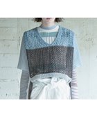 【コキュウ/COQ】の【和紙素材/ドライクリーニング】STRATA ショーロベスト スカイブルー|ID: prp329100004535297 ipo3291000000032662942