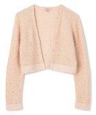 【トッカ/TOCCA】のSNOW STORM KNIT ボレロ 人気、トレンドファッション・服の通販 founy(ファニー) ファッション Fashion レディースファッション Fashion for Women アウター Coat / Outerwear Collection ボレロ・ショート丈ジャケット / ドレス羽織りに Boleros & Short Jackets トップス・カットソー Cut & Sew Tops ニット Knit Tops & Sweaters 2024年 2024 2024-2025秋冬・A/W Autumn/Winter 2024–25 AW24–25 冬 Winter / This Winter スパンコール Sequins, Sequin Embellishment トレンド Trend, Trending Now ドレス Dress, One-Piece パーティ Party, Party Style フェミニン Feminine, Girly ボレロ Bolero, Short Cardigan A/W・秋冬 Autumn/Winter thumbnail ピンク系|ID: prp329100004535301 ipo3291000000036278521