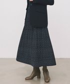 【自由区/JIYU-KU】の【カタログ掲載・セットアップ対応・洗える】ライトサテンプリーツ スカート ブラック×ベージュ|ID: prp329100004535309 ipo3291000000032050745