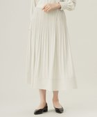 【自由区/JIYU-KU】の【セットアップ対応・洗える】ライトサテンプリーツ スカート ベージュ|ID: prp329100004535309 ipo3291000000033681701