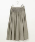 【自由区/JIYU-KU】の【セットアップ対応・洗える】ライトサテンプリーツ スカート モカ|ID: prp329100004535309 ipo3291000000033681702