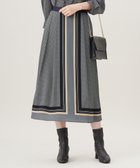 【自由区/JIYU-KU】の【洗える】ジオメトリックハートプリント スカート グレー系|ID: prp329100004535310 ipo3291000000033660524