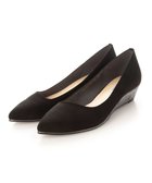 【モード エ ジャコモ/MODE ET JACOMO】のMODE ET JACOMO 【全天候対応】ポインテッドウェッジソールレインパンプス ブラックスエード|ID: prp329100004535341 ipo3291000000032524148