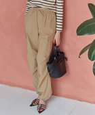 【23区/NIJYUSANKU】の【SLOW/好評につき新色追加】ミリタリーストレッチタフタ カーゴパンツ ベージュ系|ID: prp329100004535346 ipo3291000000032540954