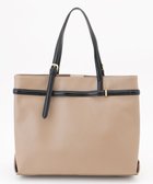 【自由区/JIYU-KU】の【カタログ掲載】サフィアーノコンビトート バッグ モカ|ID: prp329100004535348 ipo3291000000032708668