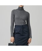 【アイシービー/iCB】の【CLASSY.1月号掲載・新色追加・洗える】エクストラファインメリノ タートルネックプルオーバー グレーラメ系|ID: prp329100004535352 ipo3291000000032050984