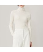 【アイシービー/iCB】の【CLASSY.1月号掲載・新色追加・洗える】エクストラファインメリノ タートルネックプルオーバー オフホワイト系|ID: prp329100004535352 ipo3291000000032050987