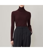 【アイシービー/iCB】の【CLASSY.1月号掲載・新色追加・洗える】エクストラファインメリノ タートルネックプルオーバー バーガンディ系|ID: prp329100004535352 ipo3291000000032050988