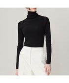 【アイシービー/iCB】の【CLASSY.1月号掲載・新色追加・洗える】エクストラファインメリノ タートルネックプルオーバー ブラック系|ID: prp329100004535352 ipo3291000000032476778
