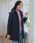【ティアクラッセ/Tiaclasse】の中綿キルティングコート ネイビー|ID: prp329100004535353 ipo3291000000032696366