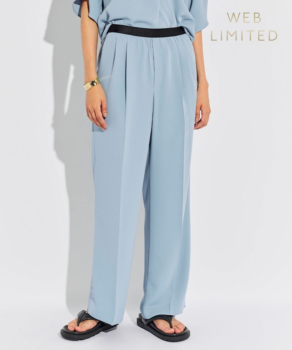 【ベイジ,/BEIGE,】の【好評につき追加生産決定!・ WEB限定】ANDRE / ワイドパンツ インテリア・キッズ・メンズ・レディースファッション・服の通販 founy(ファニー) 　ファッション　Fashion　レディースファッション　Fashion for Women　パンツ　Pants & Trousers　ワイド　Wide, Wide Fit　夏　Summer　春　Spring　S/S・春夏　SS, Spring/Summer, Warm Season　Sax|ID: prp329100004535358 ipo3291000000034286950